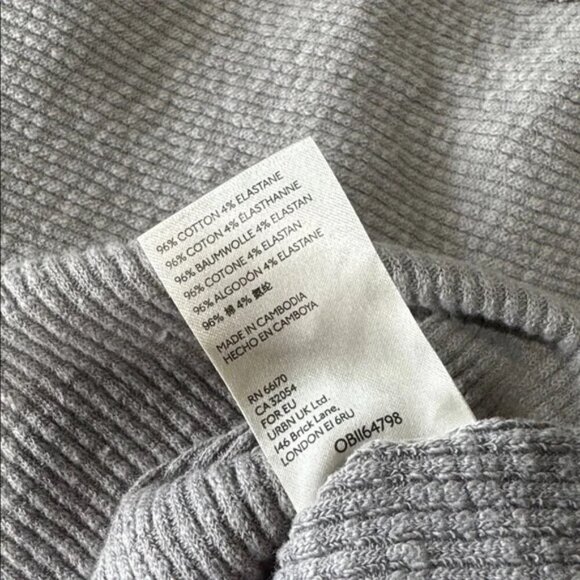 Free People OG Long Sleeve Pullover Top Stone Size Small #OB1164798 - Picture 8 of 9